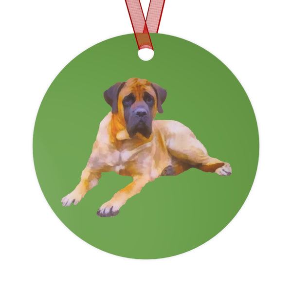 Mastiff Metal Ornaments