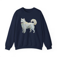 Hokkaido Unisex 50/50 Crewneck Sweatshirt: Cozy Companion for All Seasons