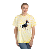 Doberman Pinscher #1  -- Uisex Tie-Dye Tee, Cyclone