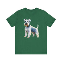 White Schnauzer Unisex Jersey Short Sleeve Tee