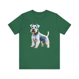 White Schnauzer Unisex Jersey Short Sleeve Tee