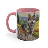 Czechoslovakian Vlcak 'Wolfdog' 11oz Ceramic Accent Mug