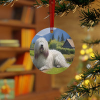 Komondor Metal Ornaments