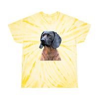 Bavarian Mountain Scent Hound Unisex Cotton Tie-Dye Tee, Cyclone