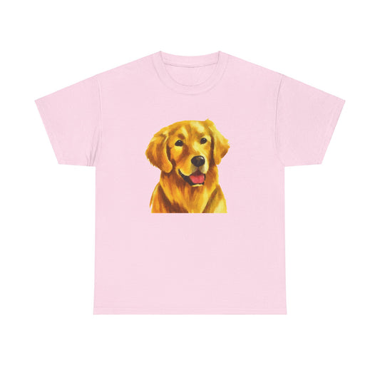 Beau Golden Retriever Artistic Tee