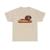 Dachshund  --  Weiner Dog  --  Unisex Heavy Cotton Tee