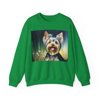 Yorkie #3 50/50 Crewneck Sweatshirt