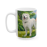 Hungarian Kuvasz Ceramic Mug - 2 Sizes