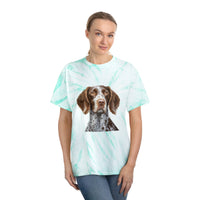 German Wirehaired Pointer Classic Tie-Dye Tee, Cyclone