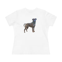 Treeing Tennessee Brindle Relaxed Fit Women's Cotton Tee