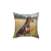 German Pinscher Spun Polyester Throw Pillow