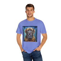 Dogue de Bordeaux Unisex Relaxed Fit Garment-Dyed T-shirt