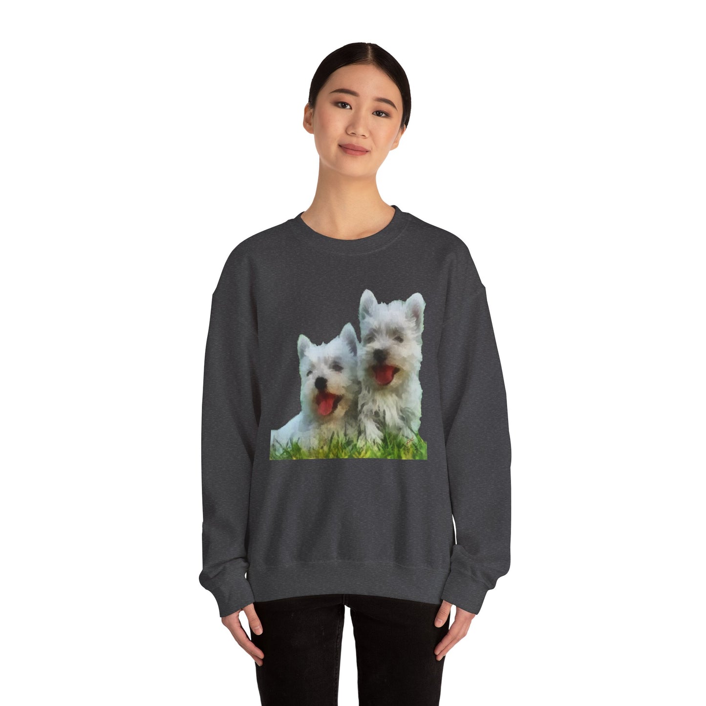West Highland Terrier - Westie - Unisex 50/50 Crewneck Sweatshirt