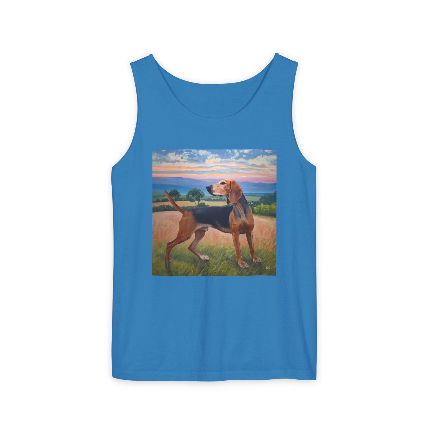 Segugio Italiano  - Unisex Relaxed Fit Garment-Dyed Tank Top