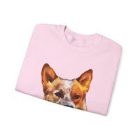 Red Heeler - Australian Cattle Dog - Unisex 50/50 Crewneck Sweatshirt