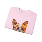 Red Heeler - Australian Cattle Dog - Unisex 50/50 Crewneck Sweatshirt
