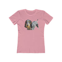 Bluetick Coonhound - Women's Slim Fit Ringspun Cotton T-Shirt