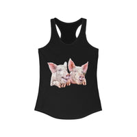 Pigs 'A Jowly Good Time' - Women's Racerback Tank