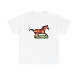 Miniature Horse 'Sam' Unisex Heavy Cotton Tee