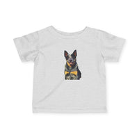 Luxurious Blue Heeler 'Baily' Infant Fine Jersey Tee
