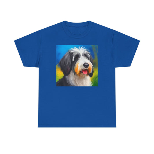 Polish Lowland Sheepdog Unisex Heavy Cotton Tee