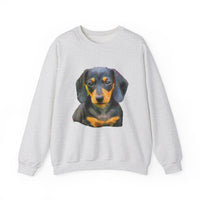 Dachshund 'Doxie #2' Unisex 50/50 Crewneck Sweatshirt