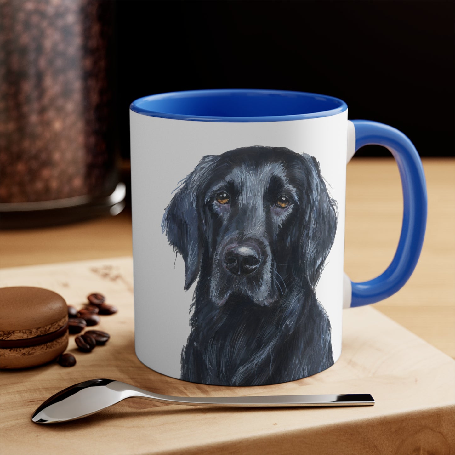 Flat-Coated Retriever 11oz Ceramic Accent Mug