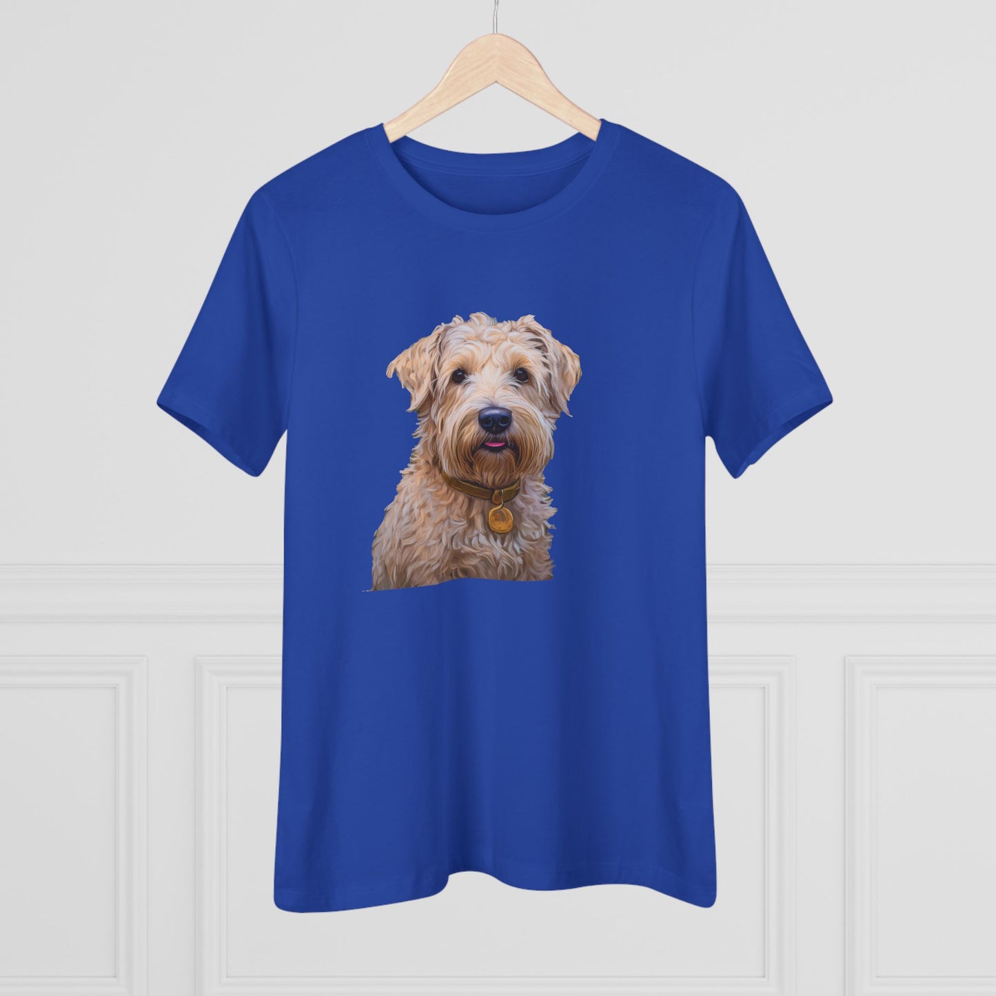 Soft Coated Wheaten Terrier Women's Relaxed Fit Cotton Tee