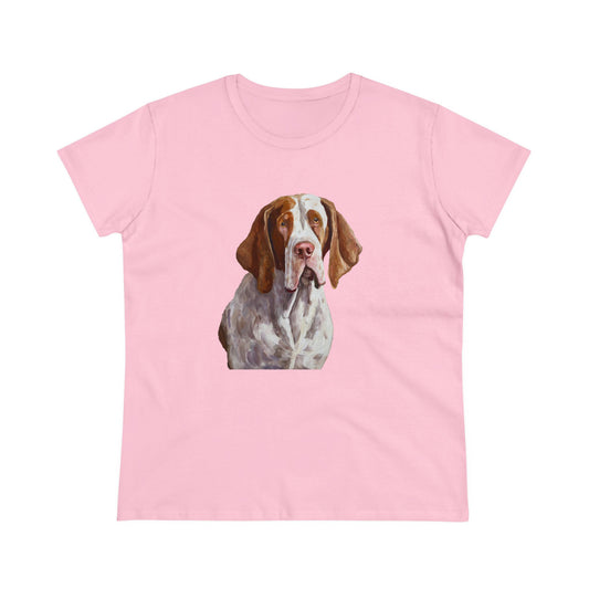 Bracco Italiano Women's Midweight Cotton Tee