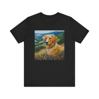 Golden Retriever Unisex Jersey Short Sleeve Tee