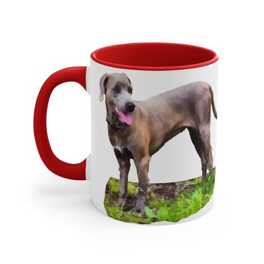 Blue Lacy 'Tex' Accent Coffee Mug, 11oz