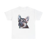 German Shepherd 'Sly' Unisex Heavy Cotton Tee