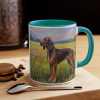 Plott Hound 11oz Ceramic Accent Mug