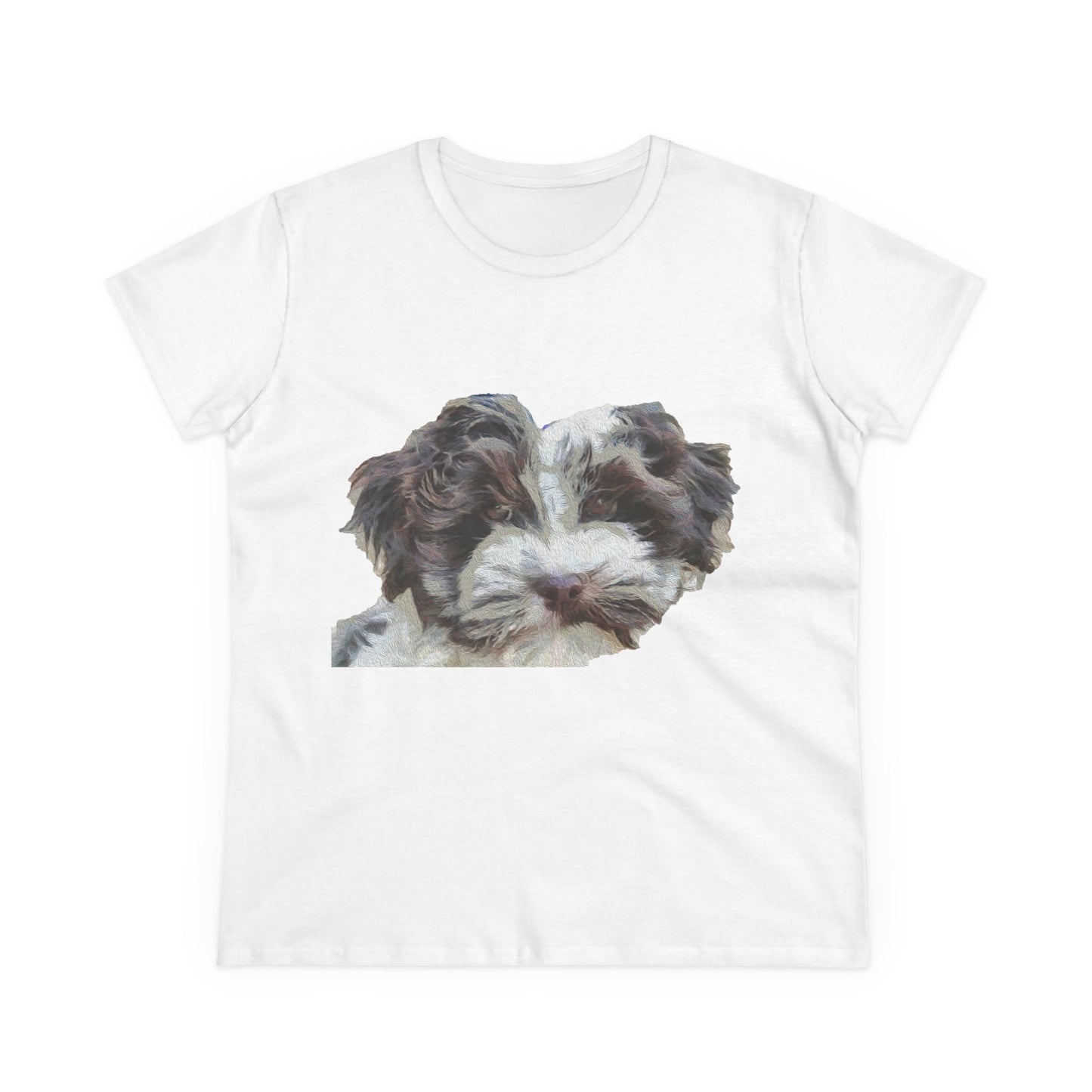 Havaneese 'Fideo' Women's Midweight Cotton Tee