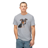 Teddy Roosevelt Terrier Unisex Pre-shrunk Cotton T-shirt