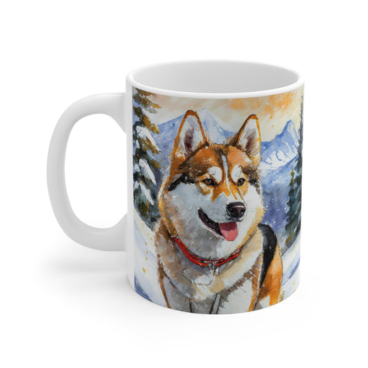 Chinook 'Sled Dog' Ceramic Mug 11oz – A Tribute to Power and Elegance