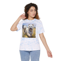 Cairn Terriers - Unisex  Fashion Tie-Dyed T-Shirt