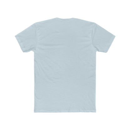 Cat 'Teris of Tinos' --  Men's Fitted Cotton Crew Tee