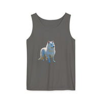 Volpino Italiano Unisex Relaxed Fit Garment-Dyed Tank Top