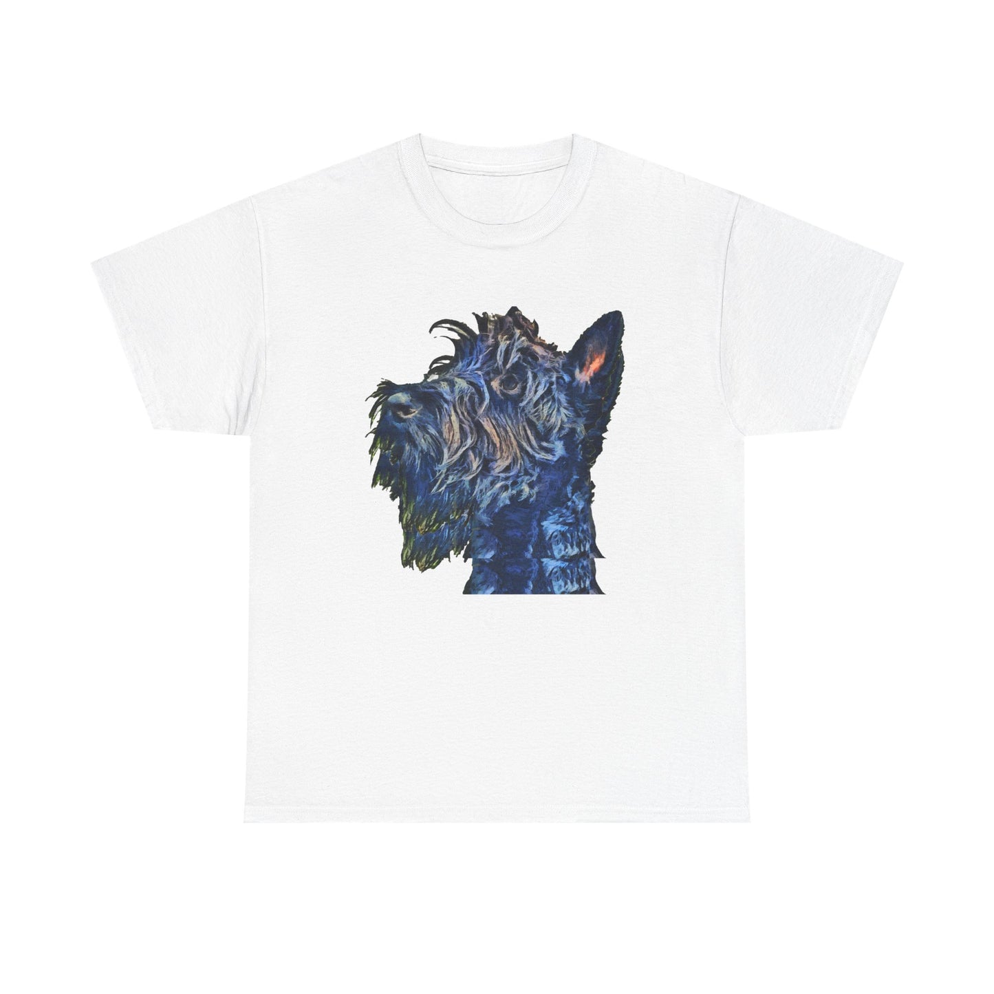 Scottish Terrier 'Scottie' Unisex Heavy Cotton Tee
