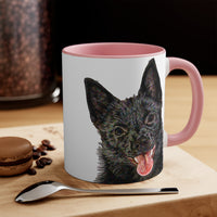 Schipperke Accent Coffee Mug, 11oz