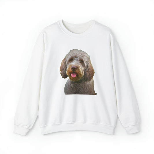 Lagotto Romagnolo 'Italian Truffle Dog' Unisex50/50 Crewneck Sweatshirt