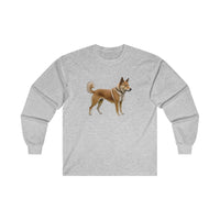 Shikoku - Japanese Hunting Dog Classic Cotton Long Sleeve Tee