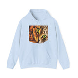 Wide-eye Cat - Unisex 50/50 Hoodie