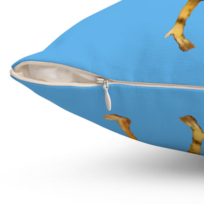 Rooster 'Silas' Spun Polyester Throw Pillow