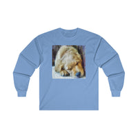 Golden Retriever "Zuko" Unisex Cotton Long Sleeve Tee