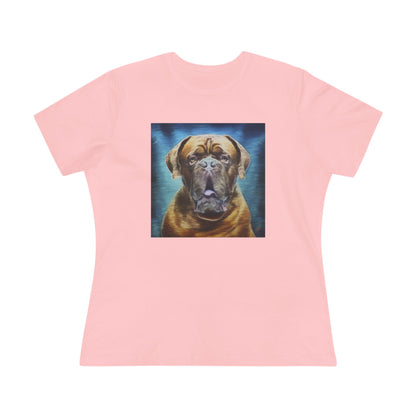 Dogue de Bordeaux Women's Relaxed Fit Cotton Tee