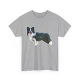 Border Collie '#1'  -  Unisex Heavy Cotton Tee