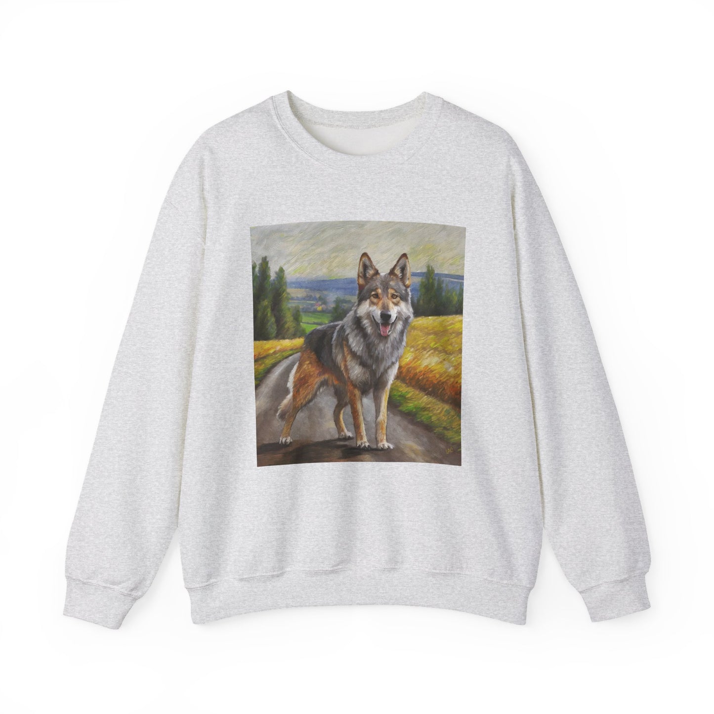 Czechoslovakian Vlcak -Unisex 50/50 Crewneck Sweatshirt
