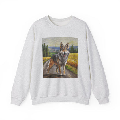 Czechoslovakian Vlcak -Unisex 50/50 Crewneck Sweatshirt